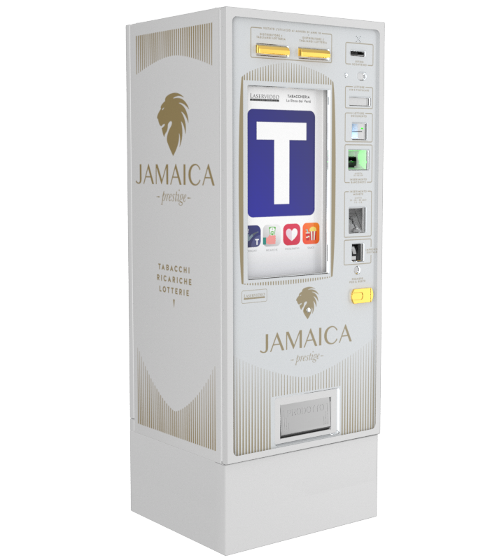 Laservideo Laservideo jamaica distributore automatico sigarette destra png - Distributore automatico di sigarette